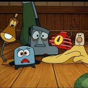 , Radio (Bakelite), Kirby, and Lampy from 