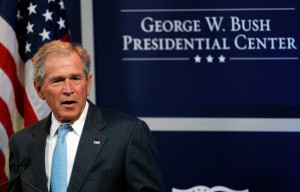George+W+Bush in Former President George W. Bush Hosts Economic ...