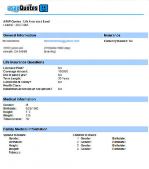 If you're ready to connect with first rate life insurance leads, sign ...