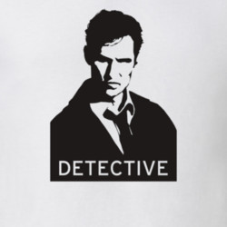 Matthew McConaughey True Detective t-shirt TV Crime Drama Rust Cohle