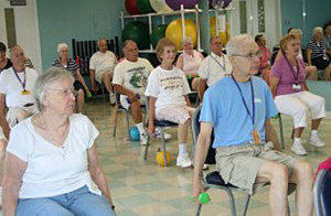 Senior Citizens Exercise Programs Danville area community center