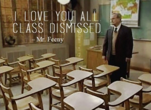 love you all. Class dismissed.” - Mr. Feeny {S7E23: Brave New ...