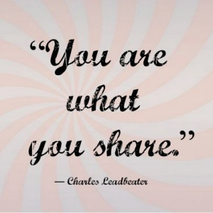 ... stuff! Charles Leadbeater Quote #inspirational #quote #entrepreneur