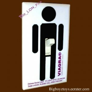 VIAGRA *DOCTOR QUOTE* LIGHT SWITCH PLATE ~OVER THE HILL ~BIRTHDAY ...