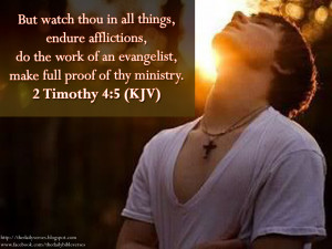 Timothy 4:5