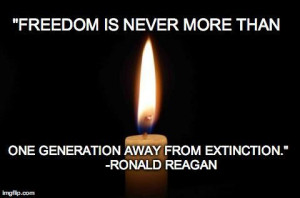 never more than one generation away from extinction.