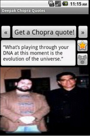 View bigger - Deepak Chopra Quotes for Android screenshot