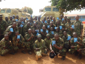 Bibles for Sierra Leone’s peacekeeping troops in Somalia