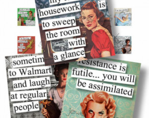 Retro Brazen Broads 1A Quotes 1x1 Digital Collage Sheet Scrabble Tiles ...
