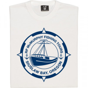 RP McMurphy Fishing Tours T-Shirt. Operating out of Siuslaw Bay ...