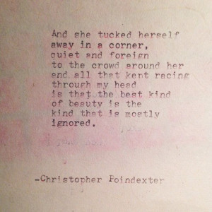 WALLPAPER AND QUOTE BY CHRISTOPHER POINDEXTER