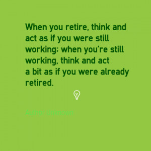 retirement quote