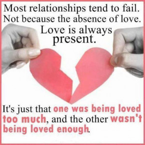 Why relationships fail