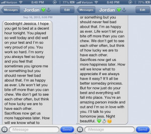 his goodnight texts are simply perfect