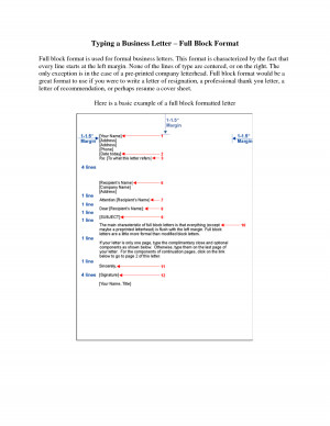 commercial insurance quotes typing a business letter full block format ...