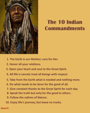 10 Indian Commandments