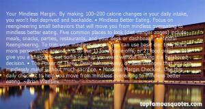 Top Quotes About Mindful Eating