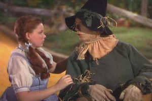 Dorothy And The Scarecrow - the-wizard-of-oz Photo