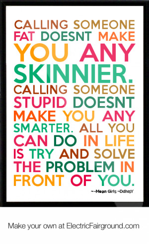 Mean Girls Quotes Tumblr Picture