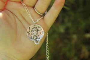 Nami, The Tidecaller Inspired quote Necklace from League of Legends