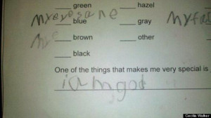 Next Cute Kid Note of the Day: 