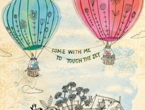 Touch the sky - archival quality art print. Gorgeous and on my wall ...