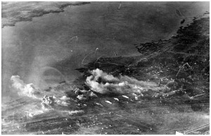 German planes pound Stalingrad 1942. But it lost the battle.