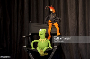 ... The Frog And Pepe The King Prawn - Personal Appearance : News Photo