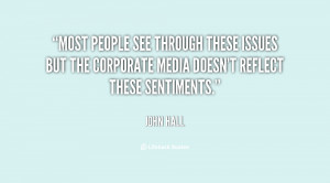 Most people see through these issues but the corporate media doesn't ...