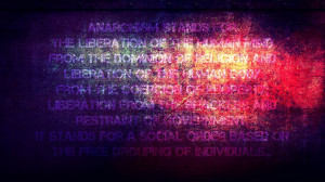 Anarchism. Quote by Emma Goldman. Grunge by PiffAGoR