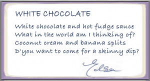 and for him. Poems about love