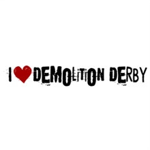 Demolition Derby I Love Demolition Derby Urban Style T-Shirt