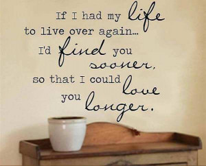 If I Had My Life To Live Over quotes Wall Decals