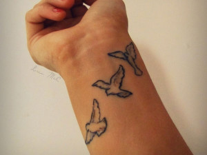 Dove Wrist Tattoo World