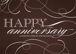 ... Greeting Cards > Anniversary Cards > Dramatic Scrolls Anniversary