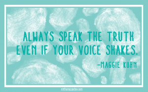 Speak Up with that shaky voice of yours. Speak Up i tell you.