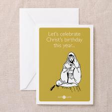 Christ Jewish Greeting Card for