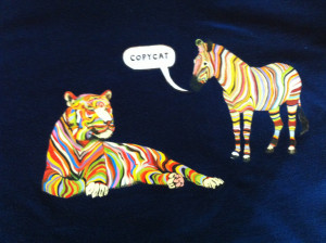 Copy Cat Quotes Zebra copycat size l