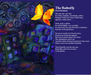 The Butterfly / Pavel Friedman. Artwork: Liz Elsby