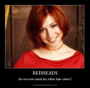 The beauty struggle of redheads