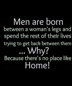 Men just want to go home!