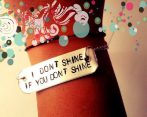 NEW MODEL The Killers / Brandon Flo wers Quote Bracelet - Handstamped ...