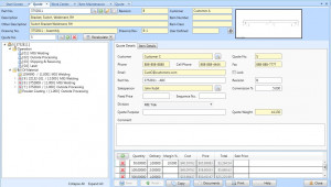 Program Name: MIE QuoteIT Metal CAM Quote Software