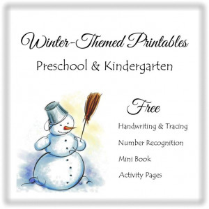 Winter-Themed Educational Activities For Kids (Free Printables)