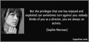 More Sophie Marceau Quotes