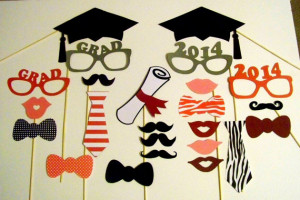 2015 Graduation Photo Booth Props