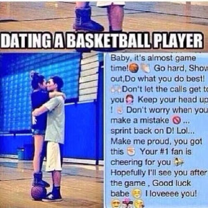 ... Boyfriends, Couples Quotes Basketball, Dating A Basketball Player