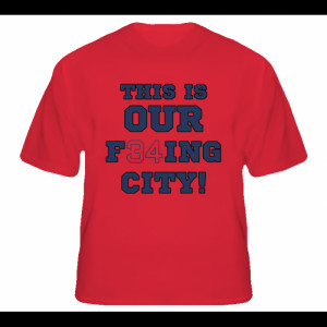 This Is Our City David Ortiz Quote Boston T Shirt