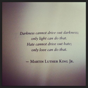 Darkness quote.