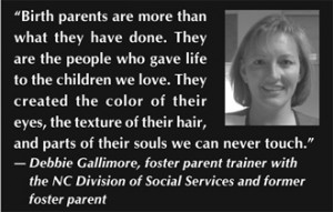 ... before you have contact with birth parents. Some of these include